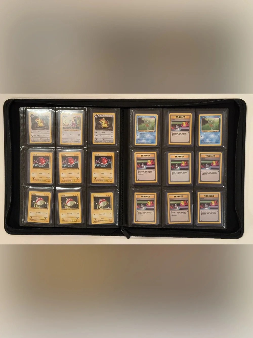 Vintage Pokémon WOTC Binder Collection. What you see is what you get!